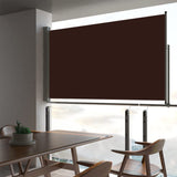 VidaXL Garden screen Extendable 140x300 cm brown