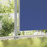 Vidaxl tuinscherm uittrekbaar 140x300 cm blauw