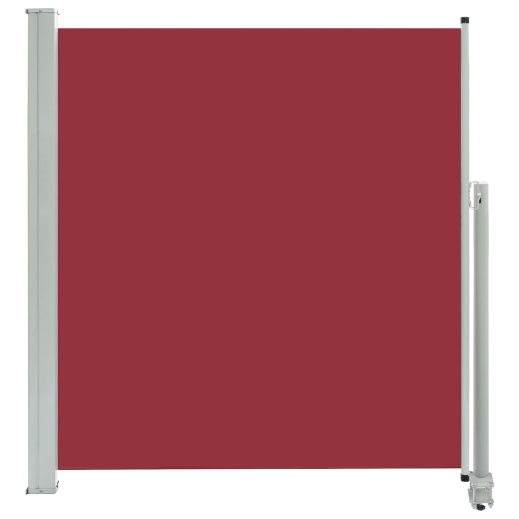 Écran de jardin vidaxl extensible 140x300 cm rouge