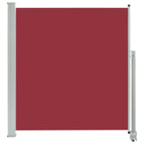 Écran de jardin vidaxl extensible 140x300 cm rouge