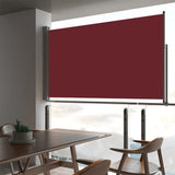 Écran de jardin vidaxl extensible 140x300 cm rouge