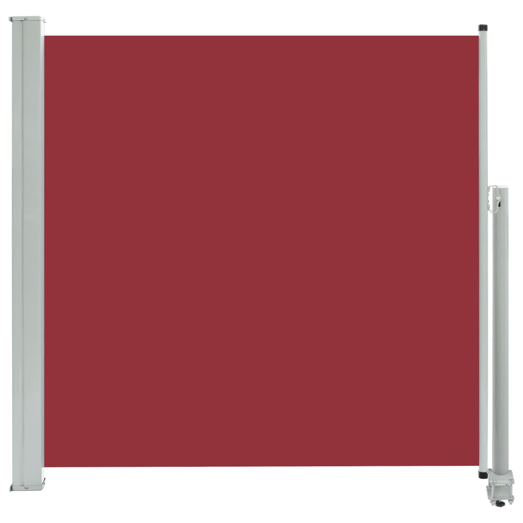 Écran de jardin vidaxl extensible 160x300 cm rouge