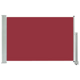 VidaXL Tuinscherm uittrekbaar 60x300 cm rood