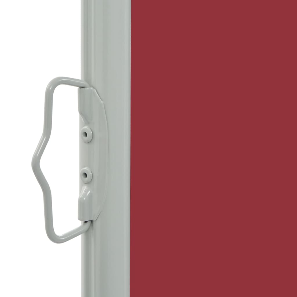 Schermo del giardino Vidaxl estensibile 60x300 cm rosso