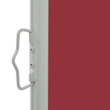 Schermo del giardino Vidaxl estensibile 60x300 cm rosso