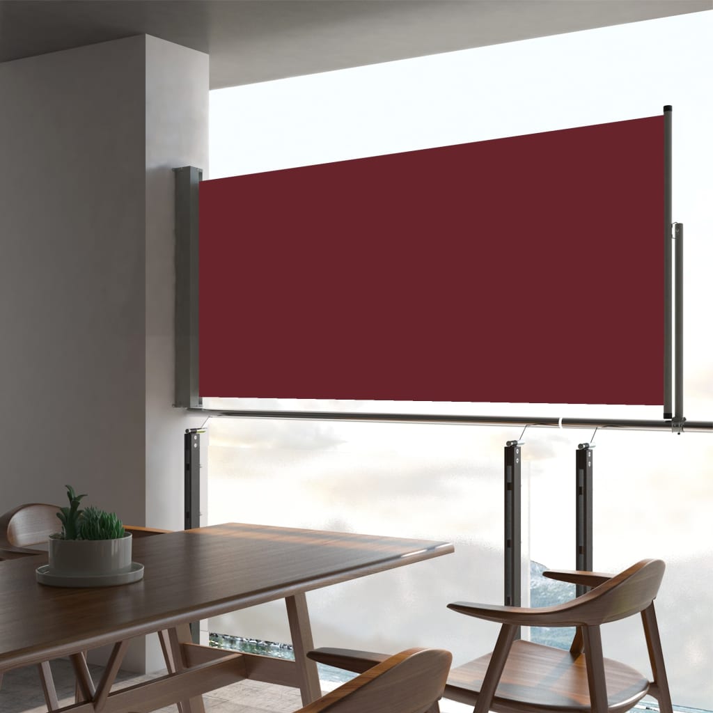 VidaXL Garden screen Extendable 60x300 cm Red