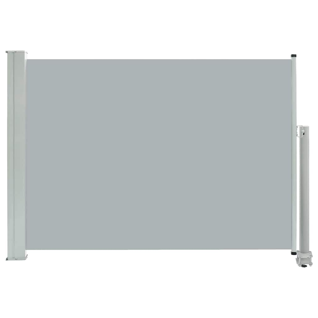 Vidaxl Garden Screen Wyciągalny 80x300 cm szary