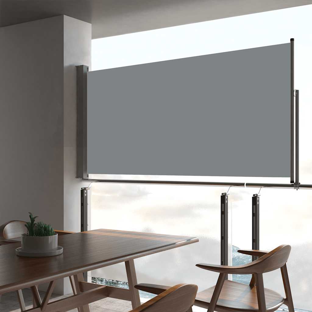 Vidaxl Garden Screen estendibile 80x300 cm grigio