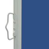 Schermo del giardino Vidaxl estendibile 80x300 cm blu