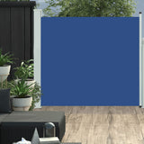 Pantalla de jardín Vidaxl extensible 170x300 cm azul