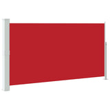 Vidaxl tuinscherm uittrekbaar 170x300 cm rood