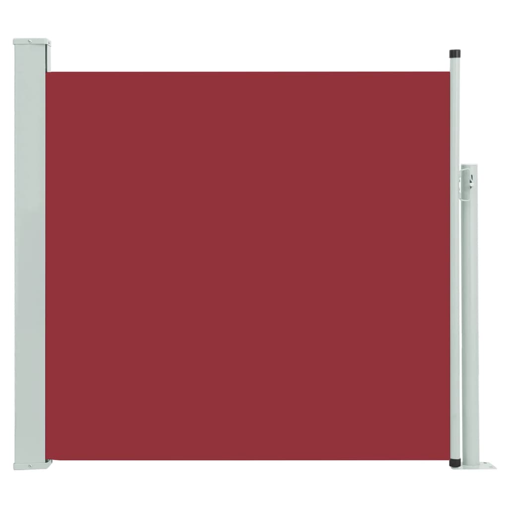 Vidaxl tuinscherm uittrekbaar 170x300 cm rood