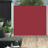 Vidaxl Garden Screen utvidbar 170x300 cm rød