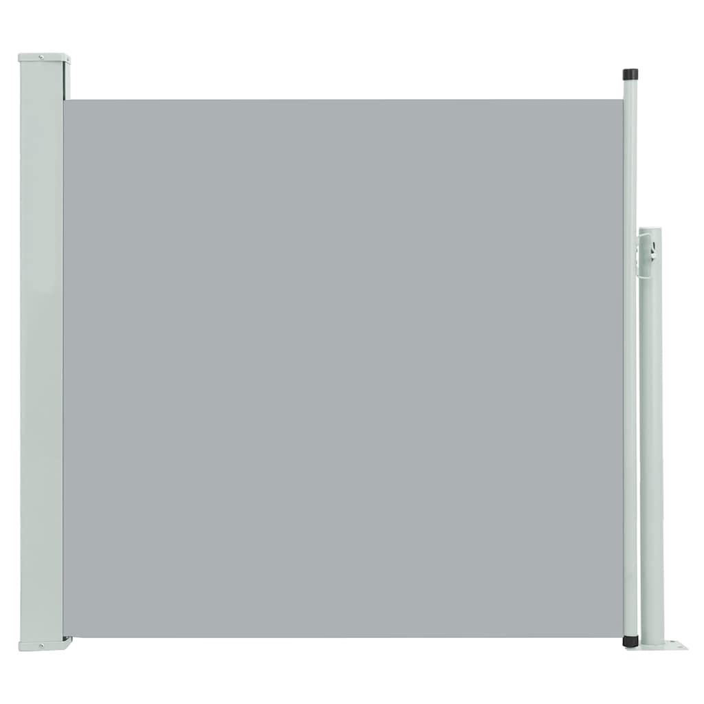 Schermo del giardino Vidaxl estendibile 170x300 cm grigio