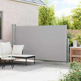 Vidaxl tuinscherm uittrekbaar 170x300 cm grijs