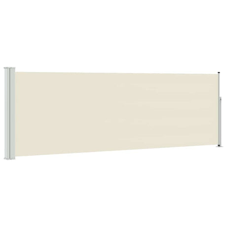 Vidaxl tuinscherm uittrekbaar 100x300 cm crème