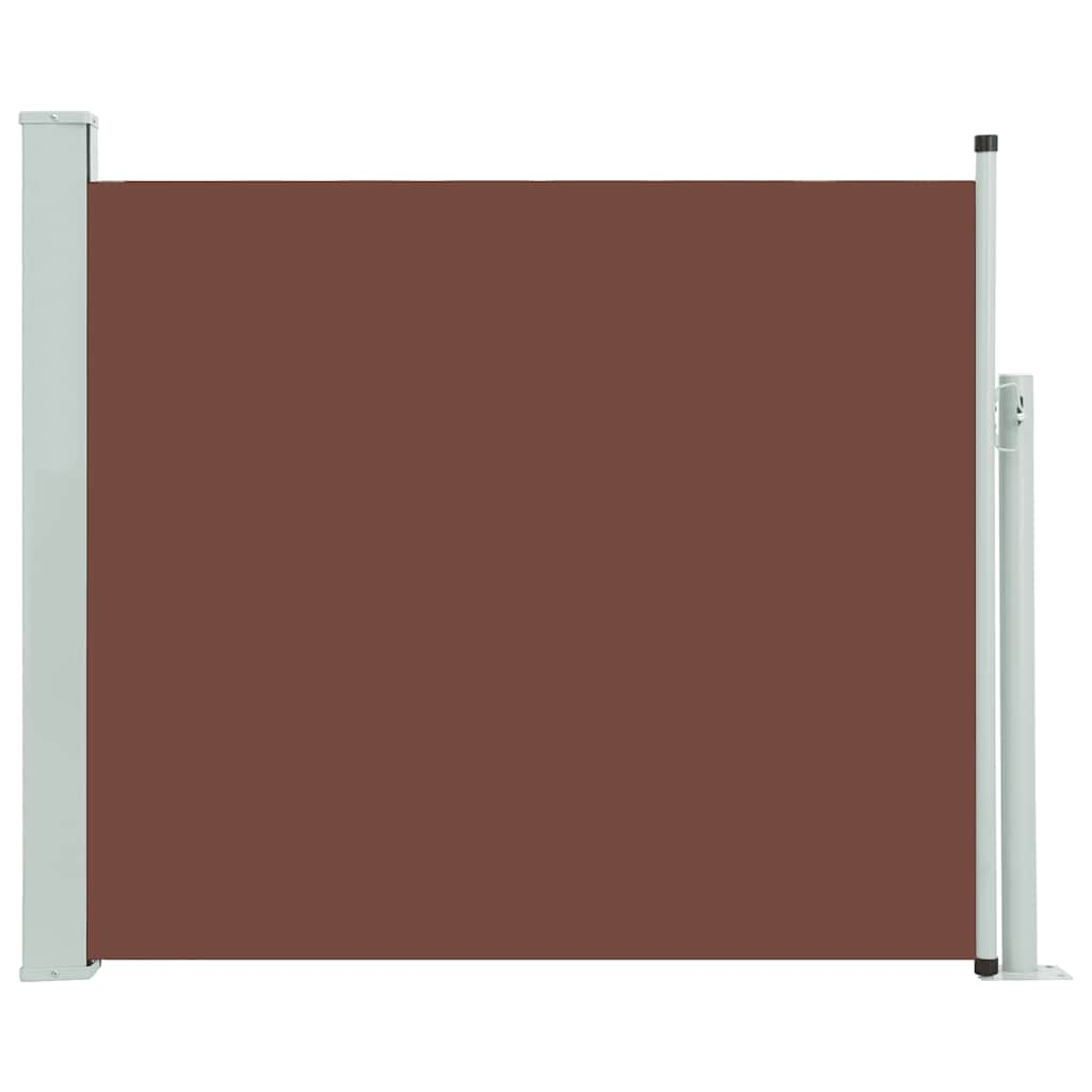 Vidaxl Garden Screen Wyciągalny 100x300 cm brąz