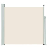 VidaXL Garden screen Extendable 100x500 cm cream