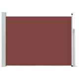 Vidaxl Garden Screen utvidbar 100x500 cm brun