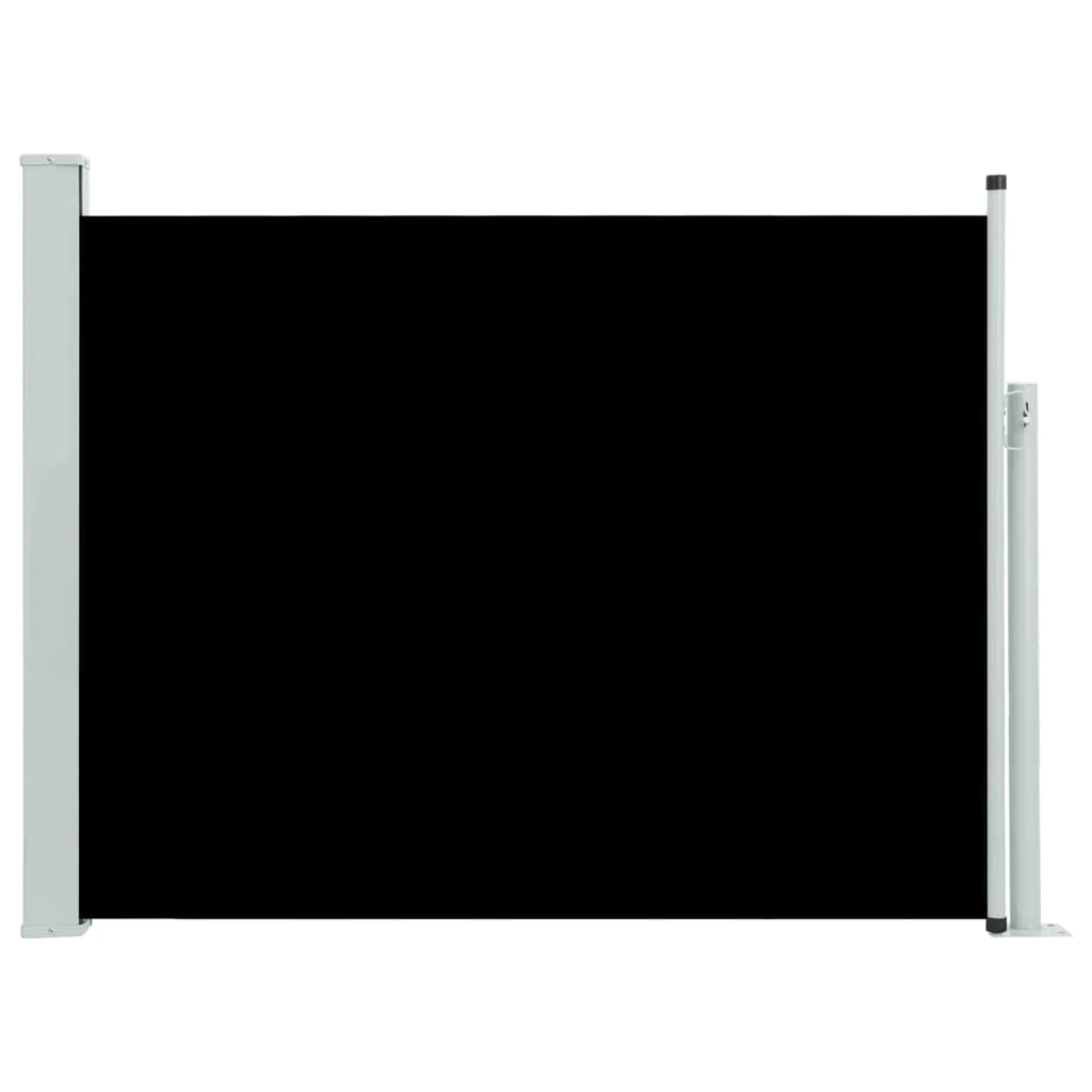 Vidaxl Garden Screen utvidbar 140x500 cm svart