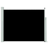 Vidaxl Garden Screen utvidbar 140x500 cm svart