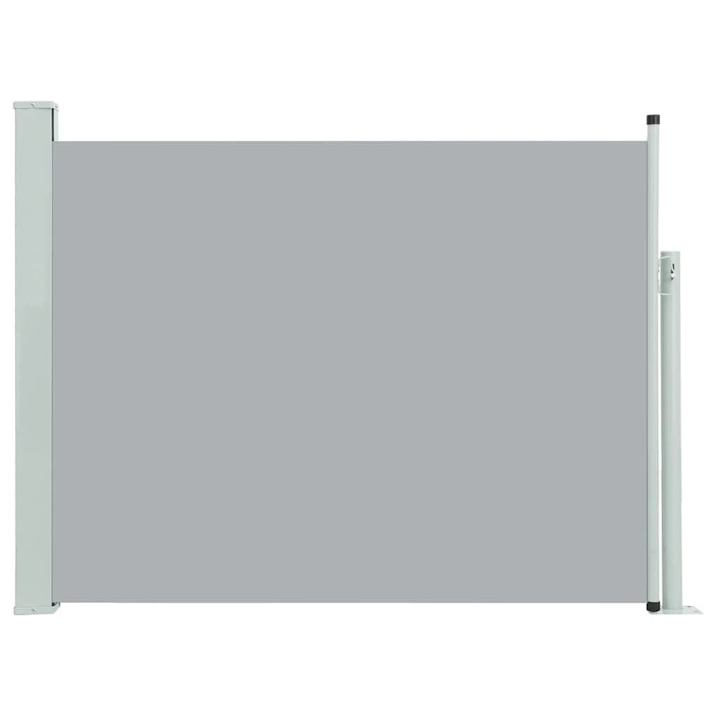 Écran de jardin vidaxl extensible 140x500 cm gris