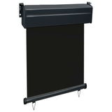 Vidaxl Balcony Schermata 65x250 cm nero