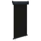 Vidaxl Balkon Bildschirm 105x250 cm schwarz