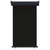 Vidaxl Balcony Schermata 105x250 cm nero