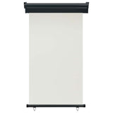 Vidaxl balkonscherm 105x250 cm crèmekleurig