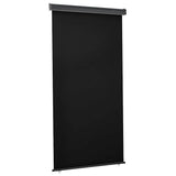 Vidaxl balkonscherm 125x250 cm zwart