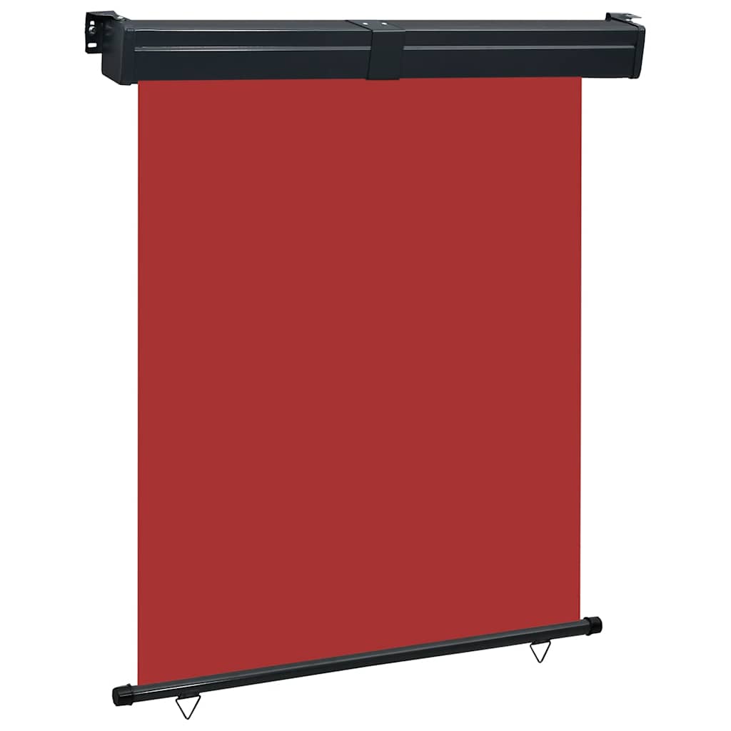 Vidaxl balkonscherm 145x250 cm rood