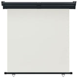 Vidaxl balkonscherm 165x250 cm crèmekleurig
