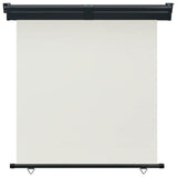 Vidaxl balkonscherm 165x250 cm crèmekleurig