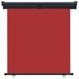 Vidaxl balkonscherm 165x250 cm rood