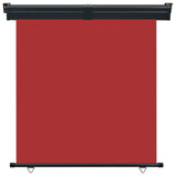 Vidaxl balkonscherm 165x250 cm rood