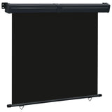 Vidaxl Balcony screen 175x250 cm Black