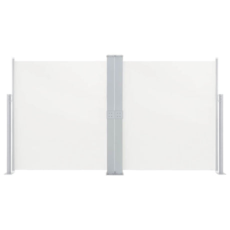 Vidaxl windscherm uittrekbaar 140x600 cm crème
