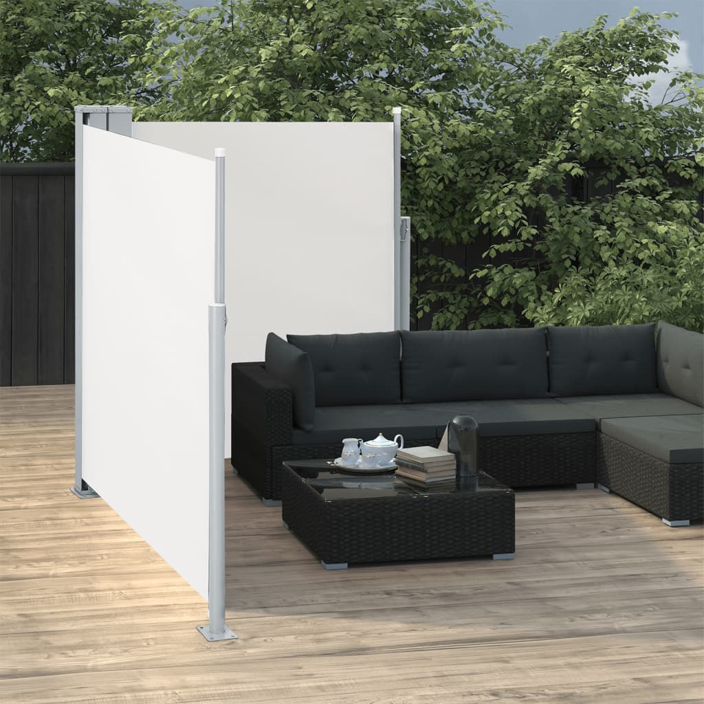 VIDAXL Parature estendibile 140x600 cm Crema