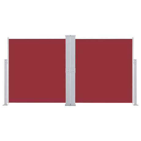 Vidaxl windscherm uittrekbaar 160x600 cm rood