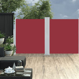 Parabrisas Vidaxl extensible 160x600 cm rojo