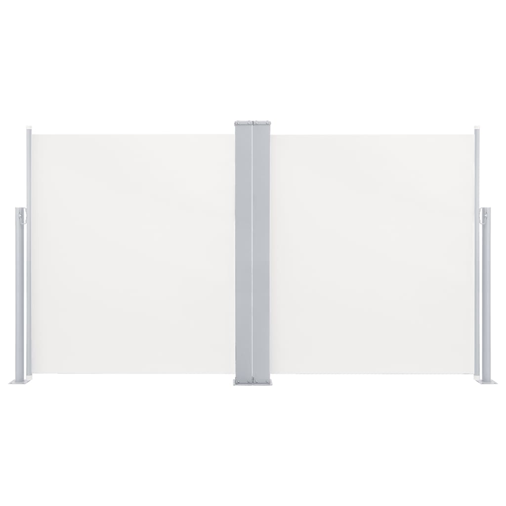 Vidaxl Garden Screen Extendable Double 170x600 cm Cream