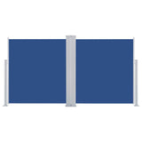Vidaxl windscherm uittrekbaar 170x600 cm blauw