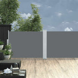 Pare-brise vidaxl extensible 100x1000 cm anthracite