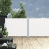 Pare-brise Vidaxl extensible 140x1000 cm crème