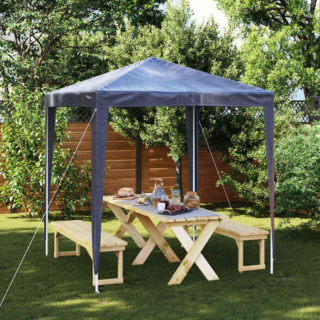 Vidaxl partytent 2x2 m blauw