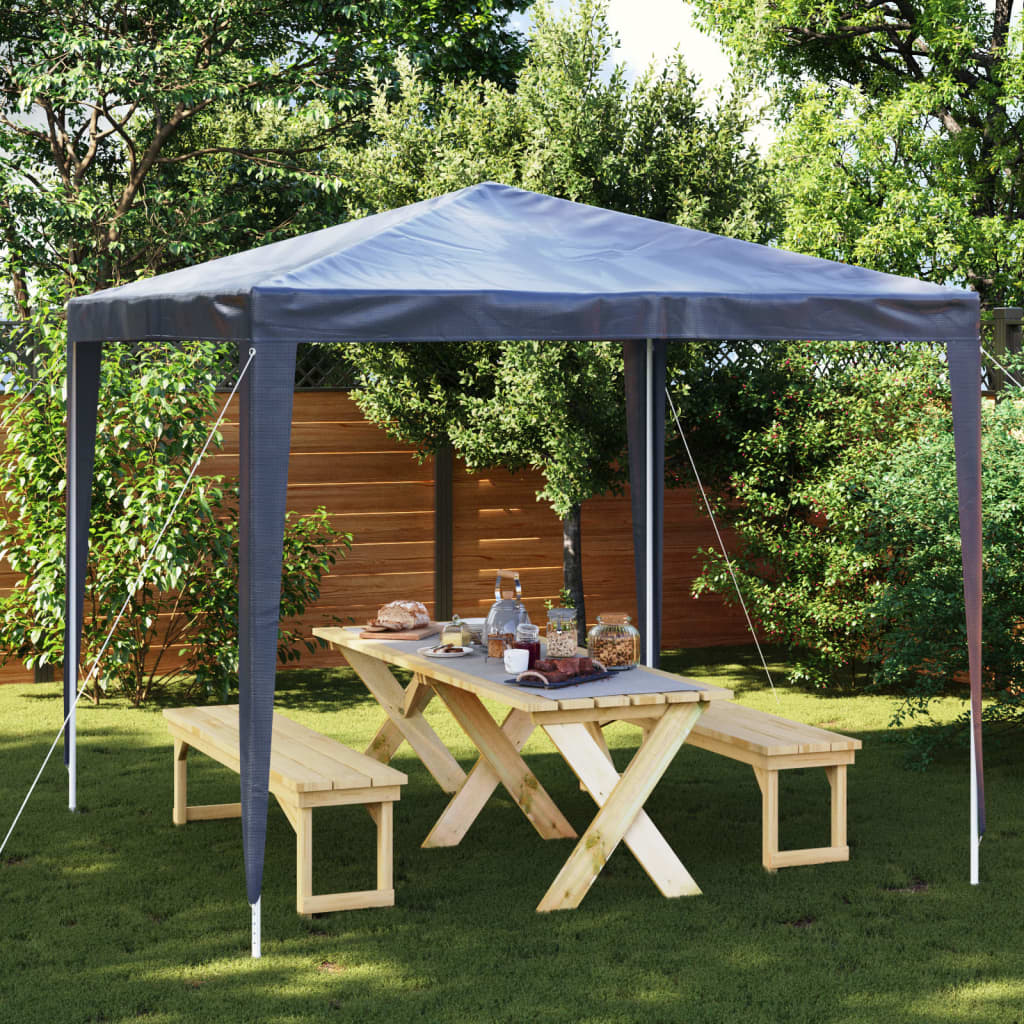 Vidaxl Partytent 2,5x2,5 m blau