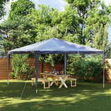 Vidaxl partytent 4x4 m blauw