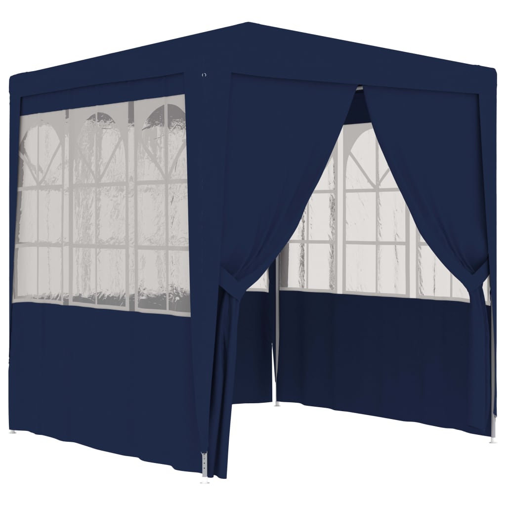 Vidaxl Party tent with side walls Professional 90 g m² 2x2 m blue