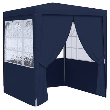 Vidaxl partytent met zijwanden professioneel 90 g m² 2,5x2,5 m blauw